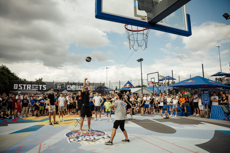 Tomas Satoransky seen at Red Bull Half Court National Finals in Prague, Czech Republic on August 13, 2022.