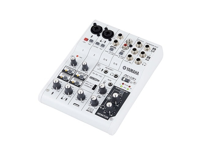 Yamaha AG06 white – digitální mixážní pult