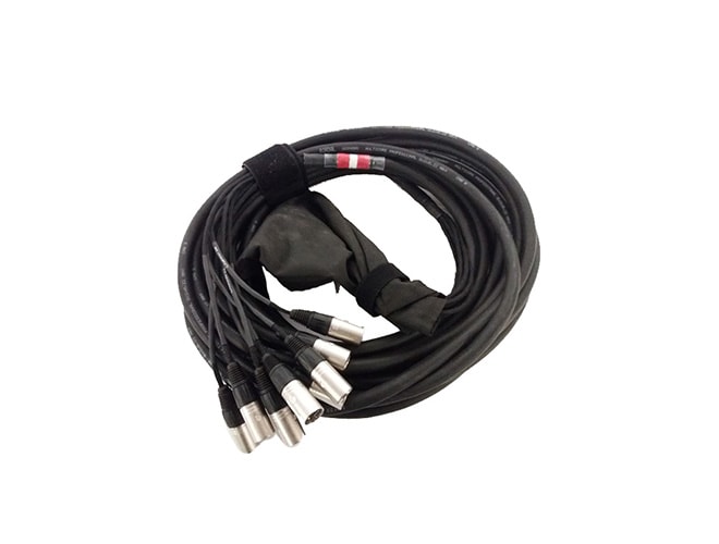 8 line XLR 15 m – kabel signálový