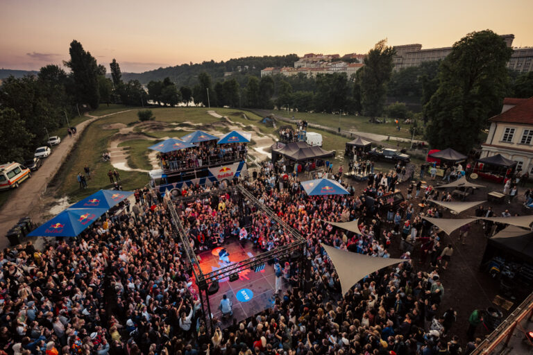 Participants perform during Red Bull Dance Your Style in Prague, Czech Republic on June 17, 2023.